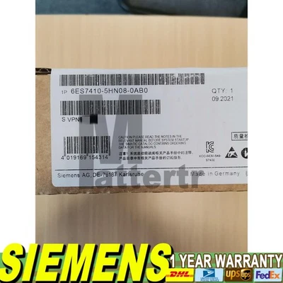 New Siemens 6ES7410-5HN08-0AB0 SIMATIC PCS 7 CPU 410 SMART 6ES7 410-5HN08-0AB0 - Image 1 of 3