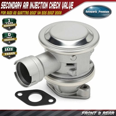 Válvula de retención de inyección de aire secundaria para Audi A3 Quattro 2007 VW Eos 2007 2008 Foto 1 de 4