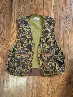Blue Bill By Redhead Vintage CamoHunting Vest W/ Shotgun Shell Pockets Men’s XL - Image 1 of 4