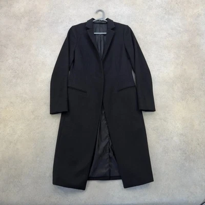 Abrigo largo de lana-cachemira All Saints Eryn de un solo botón, para mujer Reino Unido 6  Foto 1 de 4