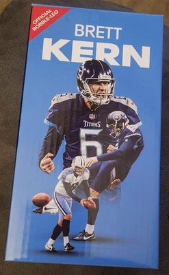 NFL Tennessee Titans Brett Kern Pierna Bobble Titular de Boleto de Temporada Regalo Exclusivo Foto 1 de 4