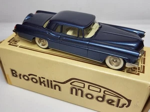 Modellino auto d'epoca 1/43 BROOKLIN BRK 11 1956 Lincoln Continental Mark... - Foto 1 di 10