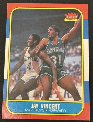 1986-87 Fleer - Jay Vincent #118 - Image 1 of 2