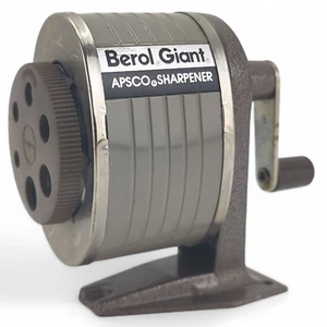 Berol Giant Apsco Sharpener - Vintage Bleistiftanspitzer - Made in USA - Photo 1/8