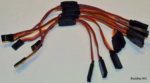 (5) JR / Hitec Y Servo Cables de Extensión / Divisores con Cable 15CM 22awg - Imagen 1 de 1