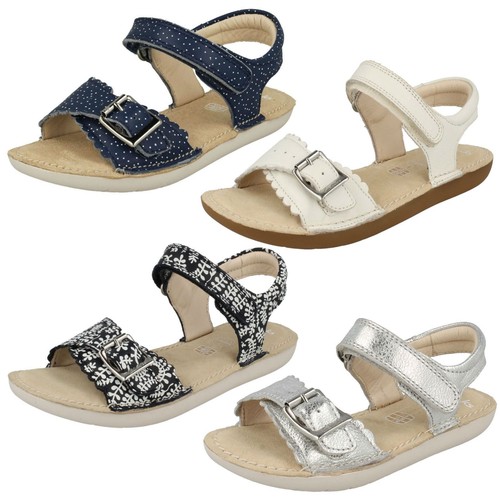 Sandali bambina Clarks con fiori di edera