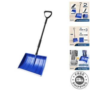 Durable Aluminum Snow Shovel with Ergonomic Handle - 48-Inch for Easy Handling - Picture 1 of 10