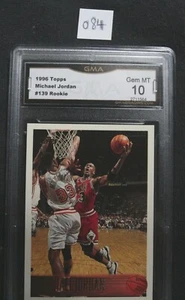 1996 Topps #139 Michael Jordan MCA GRADED Mint 10 - Picture 1 of 2