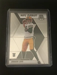 2020 PANINI MOSAIC JORDAN LOVE NFL DEBUT ROOKIE BASE #264 PACKERS - Picture 1 of 2