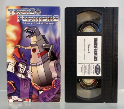 Vintage 1986 G1 Transformers Volume 9: Grimlock The Hero VHS 2000 Release - Image 1 of 4