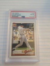 Cal Ripken Jr - PSA 8 - 1991 Topps #150 - Desert Shield SSP 