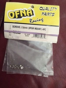 OFNA Racing Screws 2.6mm (Spur Mount) 4PC #35933 - Picture 1 of 3