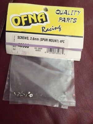 OFNA Racing Screws 2.6mm (Spur Mount) 4PC #35933 - Image 1 of 3