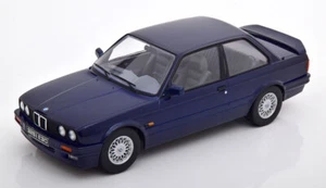 BMW 325i E30 M-Pack 2 1988 azul oscuro metálico escala 1:18 KK - Imagen 1 de 5