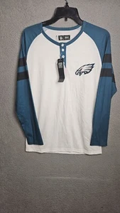 Philadelphia Eagles Shirt Size Medium NFL Team Apparel Forever Coll. Brand NWT - Picture 1 of 9