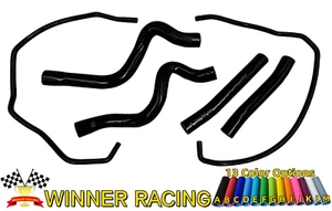 Para McLaren 650S Spider 3.8L V8 2014-2017 Silicone Radiator Coolant Hose Black - Imagen 1 de 5