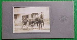 Antikes Foto um 1900 Coplay PA Millers Bäckerei Pferdewagen Lieferung - Bild 1 von 4