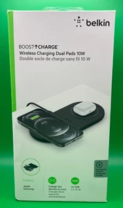 Belkin BOOSTCHARGE Wireless Charging Pads 10W for iPhone & Samsung - Black - Picture 1 of 2