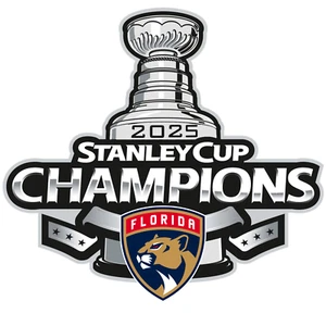 Florida Panthers 2025 Stanley cup champions sticker weatherproof NHL vinyl - Picture 1 of 1