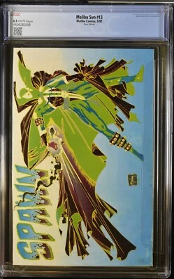 (1992) MALIBU SUN #13 1st SPAWN Preview ERROR Edition! CGC 6.5! RARE! - Image 1 of 2