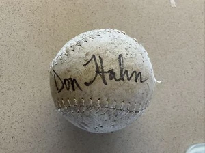 1950’s Don Hahn Kentucky Football Autograph …..on A Softball! - Picture 1 of 2