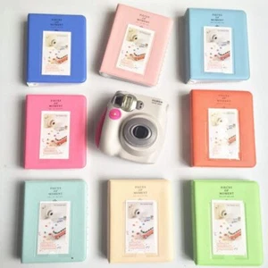 Pour Fujifilm Instax Mini SE Mini 12 Mini 11 Mini 7+ 7 Plus Album Photo 64 Poches - Photo 1/22