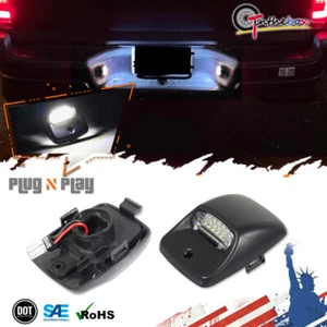 Lámpara de luz LED para matrícula de parachoques trasero 2 piezas para Toyota Tacoma Tundra EE. UU. - Imagen 1 de 10