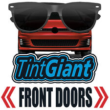 TINTGIANT PRECUT FRONT DOORS WINDOW TINT FOR GMC SIERRA 3500 EXT 88-00
