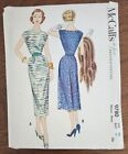 1954 Mccalls Misses Sz 12 Dress W Pocket 9780 Mcm Sewing Pattern Bust 30 Uncut