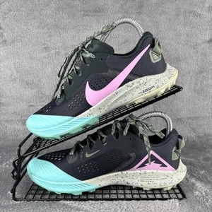 Nike Air Zoom Terra Kiger 6 Seaweed Beyond Pink Womens UK 4 CJ0220-300 Trail - Picture 1 of 11