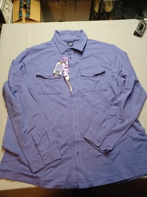 Men's Gap Shirt New With Tags Button Down Blue Size XXL - Image 1 of 4