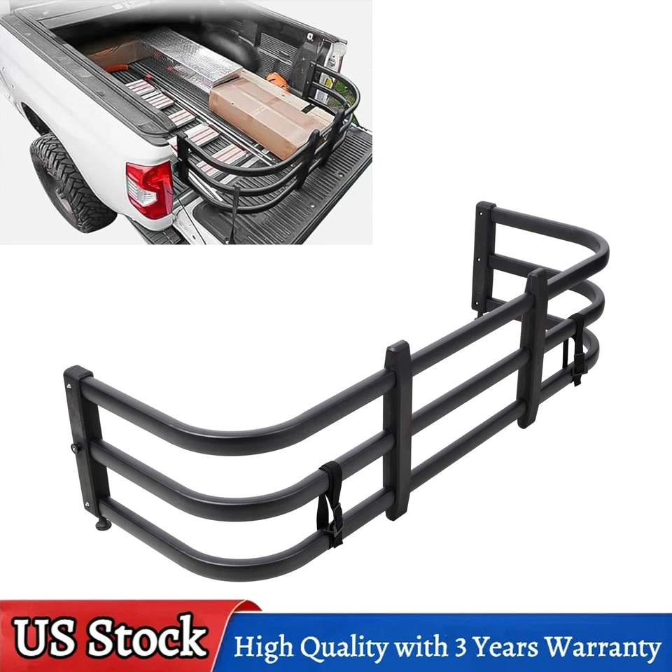 For Toyota Tacoma Adjustable Aluminum RetractableTruck Bed Tailgate Extender Foto 1 de 4