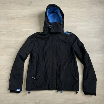 Superdry Japan Professional The Windcheater Black Full Zip Jacket Women's XL - Image 1 of 4