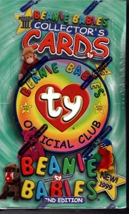 Beanies Baby 1999 2nd Edition Collectors Card s Factory Sealed - Picture 1 of 6
