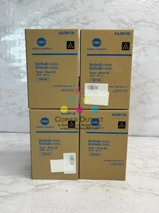 4 New OEM Konica BH C4050i C3350i C3351i C4051i TNP79 Black Toner Cartridges - Picture 1 of 6