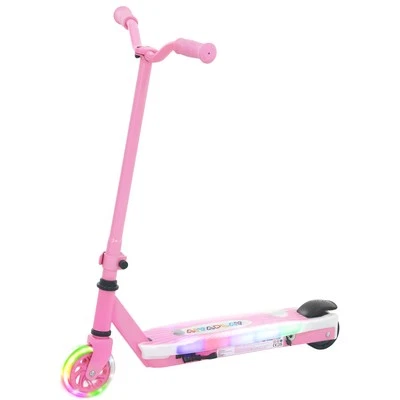 Pink Electric Scooter for Kids 4-7, 68x46x83cm, Metal & PP, Safe Fun Ride - Image 1 of 4