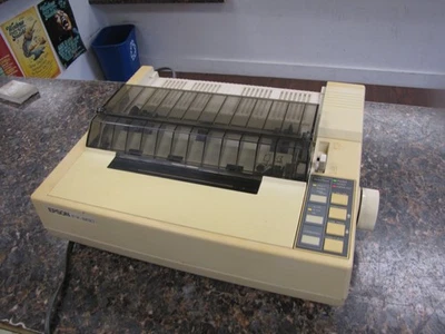 Vintage Epson FX-850 Model P82PB Dot Matrix Printer- Tested and Working -HG33 - Image 1 of 4