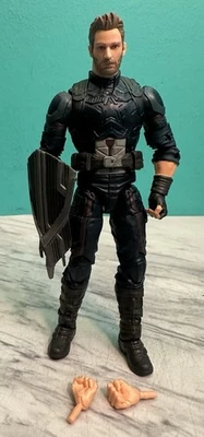 Marvel Legends 6" pulgadas Thanos BAF Wave Infinity Capitán América Suelto Completo Foto 1 de 3