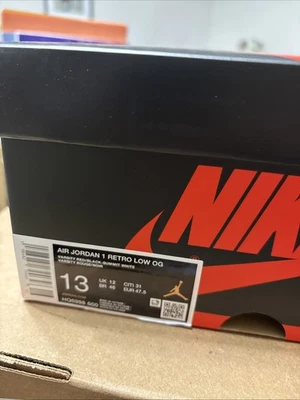 Nike Air Jordan 1 Low OG Chicago 2025 Rojo Blanco Negro HQ6998-600 Hombres Talla 13 Foto 1 de 4