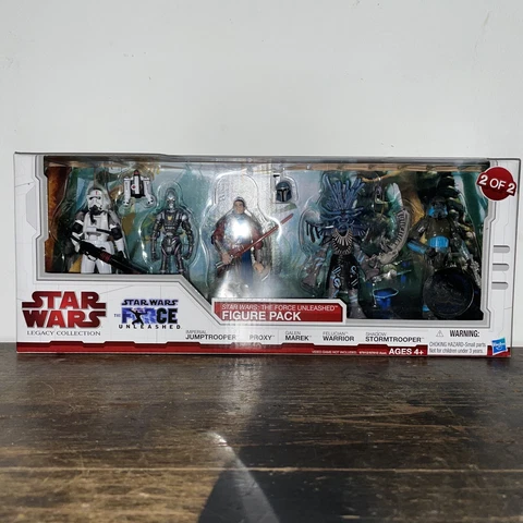 Star Wars Legacy Collection The Force Unleashed TRU Exclusive Figure Pack 2 of 2 Cover