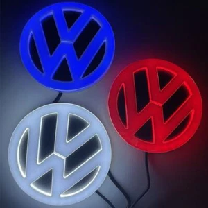 1pcs for Volkswagen Car 4D LED emblem Rear Badge Light EmblemTail Lamp Decor - Picture 1 of 8