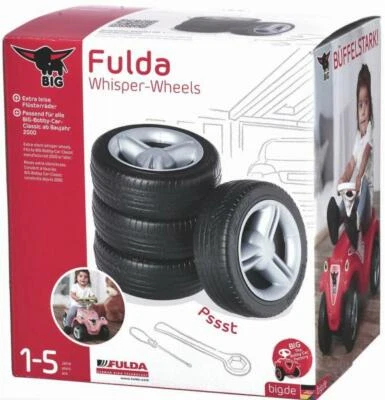 BIG Outdoor Spielzeug Flüsterräder Bobby Car Fulda Whisper Wheels 800056497