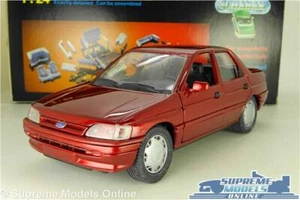 FORD ORION MODEL CAR MK3 SALOON BURGUNDY RED 1:24 1990'S DEALER SPECIAL SCHABAK - Picture 1 of 5