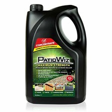 PatioWiz Patio Cleaner 5L Concentrate - Maximum Strength, Spray & Leave, Mould