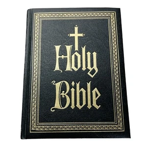 HOLY BIBLE New American Bible Red Letter Edition Catholic Thomas Nelson 1978 - Picture 1 of 10