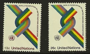 UN Scott #NY 272-73, Singles 1976 Complete Set FVF MNH - Picture 1 of 1
