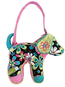 Sassy Pet Saks by Douglas Funky Flower Dog Purse for Girls - Picture 1 of 5