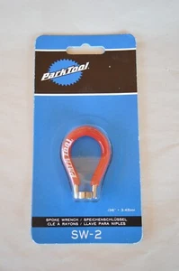 1 New Sealed ParkTool Red Bicycle Spoke Wrench SW-2 Made USA .136” 3.45mm - Picture 1 of 5