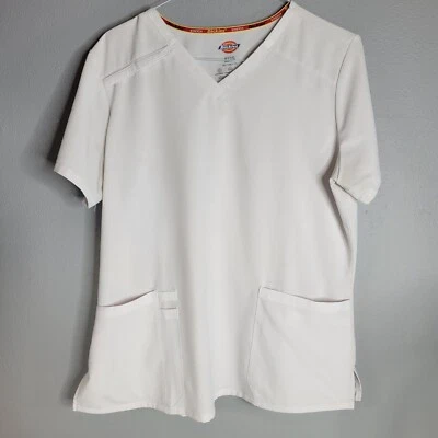 Dickies Scrubs Top EDS Signature 86706 Women's V-Neck – Medical Workwear  - Image 1 of 4
