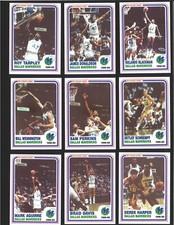 1988-89 Dallas Mavericks Bud Light Card Night Set - RARE - Never Released - NEW!